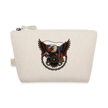 Eagle Rider – Power and Spirit - Organic Pouch - nature - Front