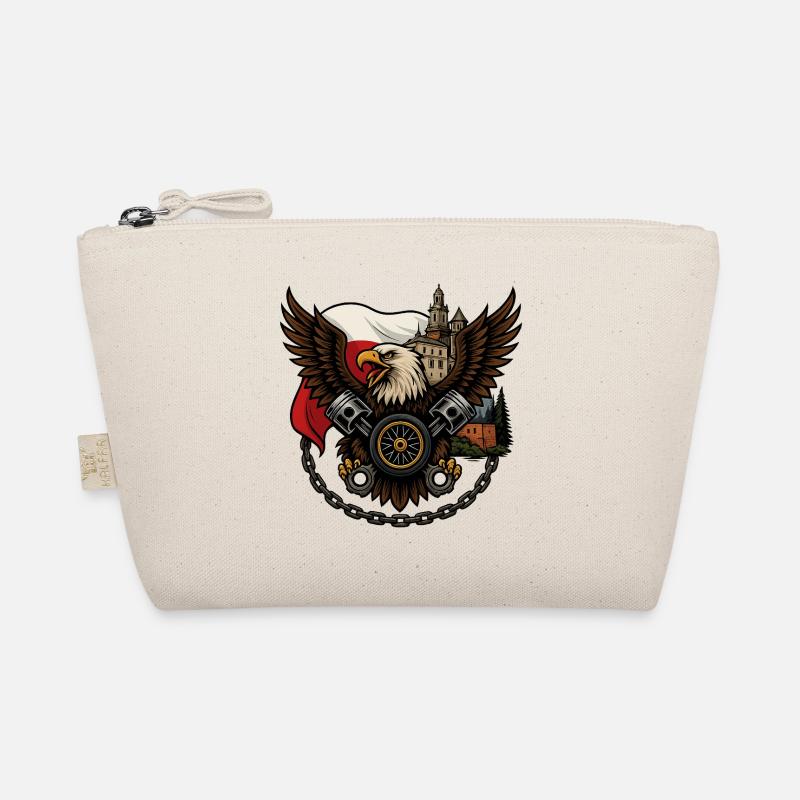 Eagle Rider – Road Freedom Spirit - Bio-Täschchen - Natur