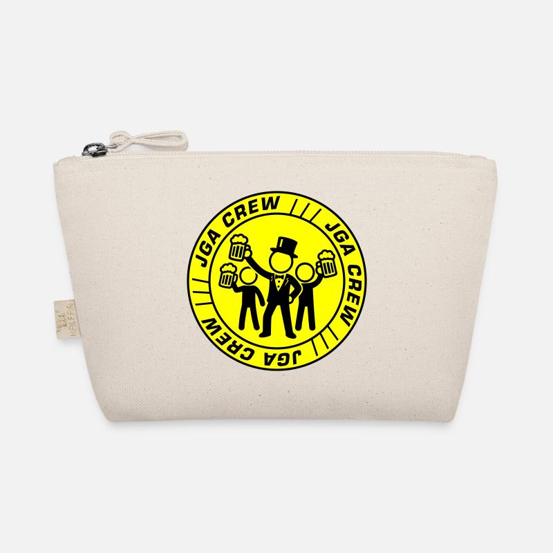 Conception de logo d’équipage d’enterrement de vie de garçon Trousse biologique