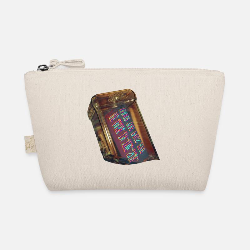 Cryptic Message In A Bottle Organic Pouch