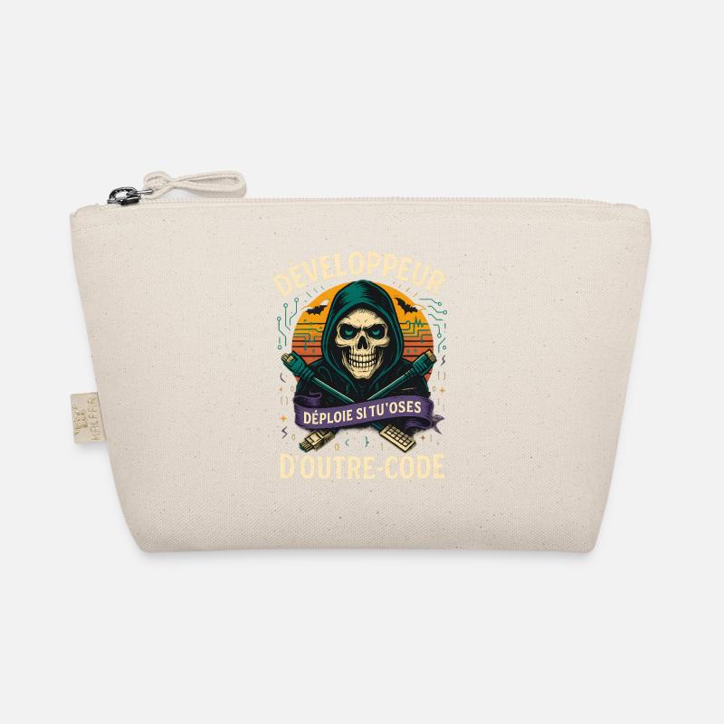 Développeur Web - Halloween Tête de Mort Trousse biologique