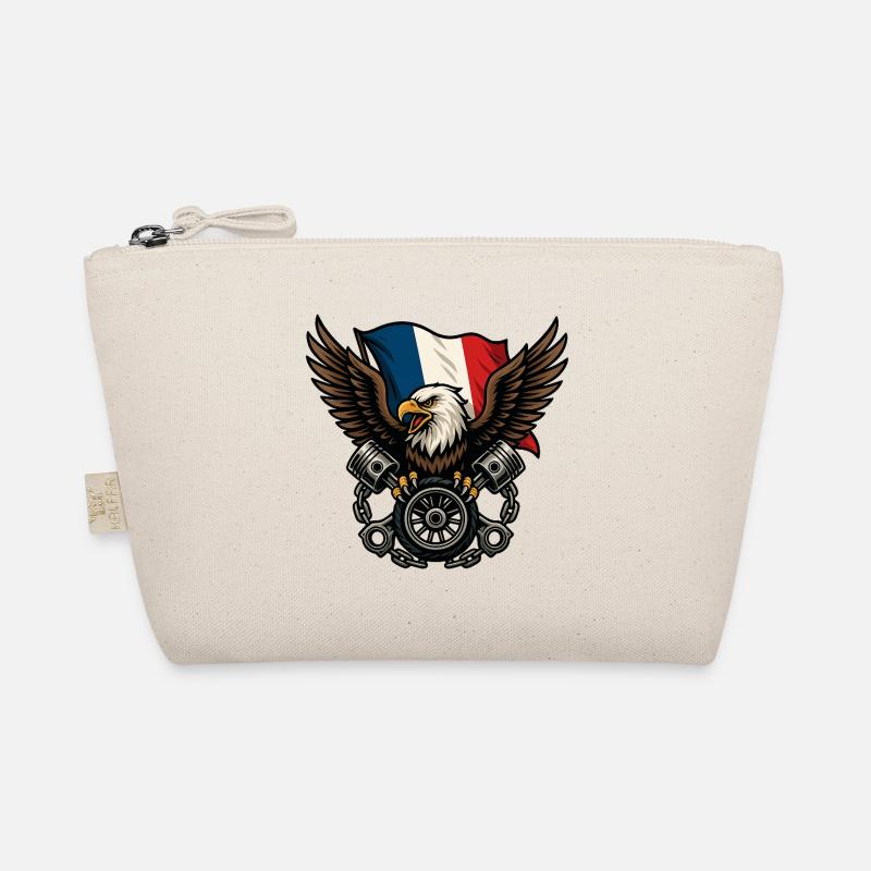 Aigle français avec drapeau  Trousse biologique