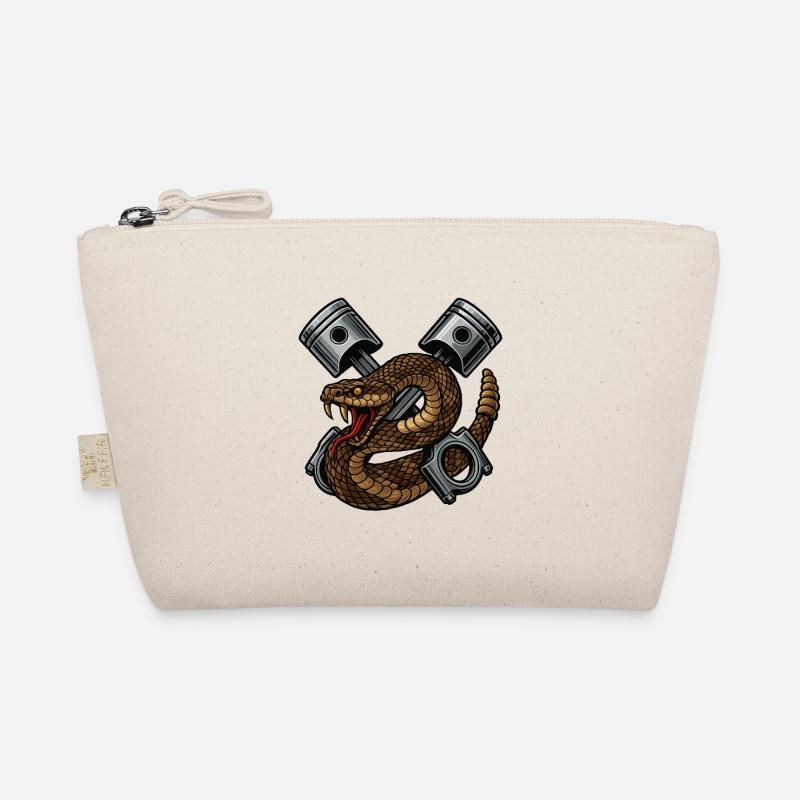 Snake with Pistons, Retro Organic Pouch