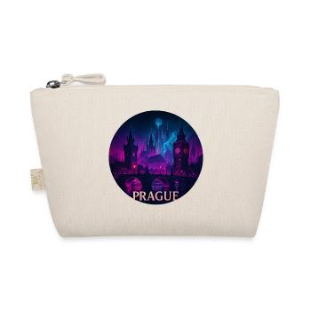 Prague Souvenir Cyberpunk - Organic Pouch - nature - Front