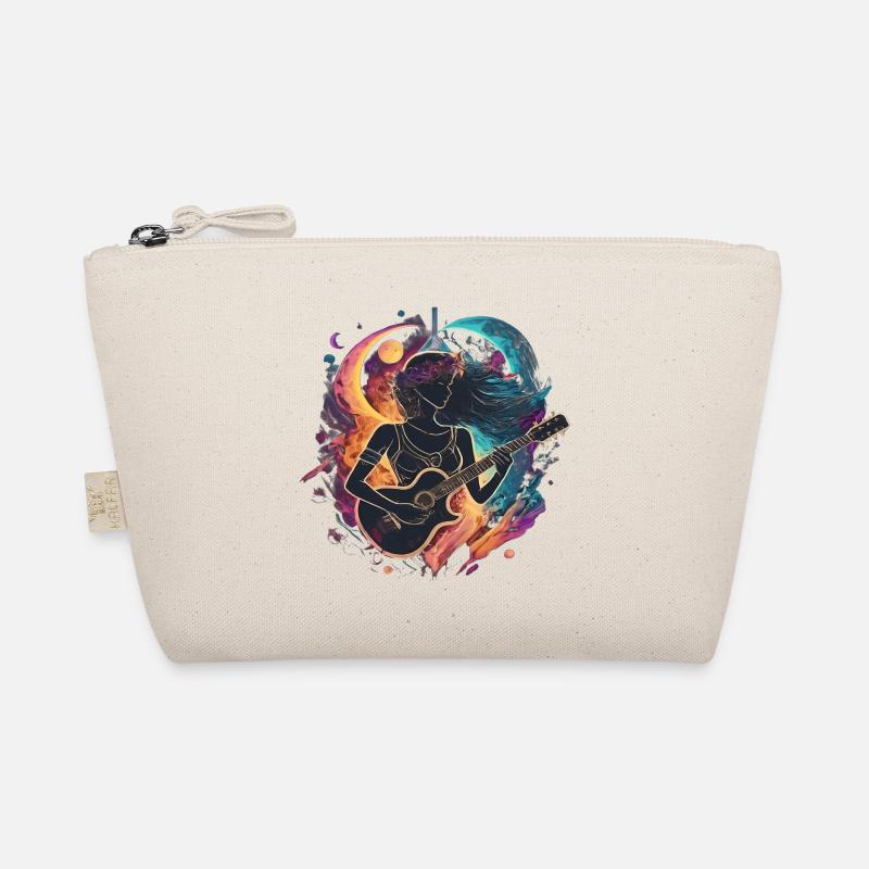 Illustration d’art de guitariste céleste - Trousse biologique - nature