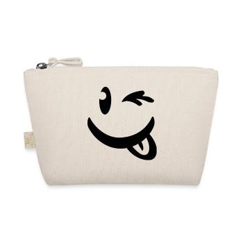 A Smile a Day: Your Shop of Joy and Style - Organic Pouch - nature - Front