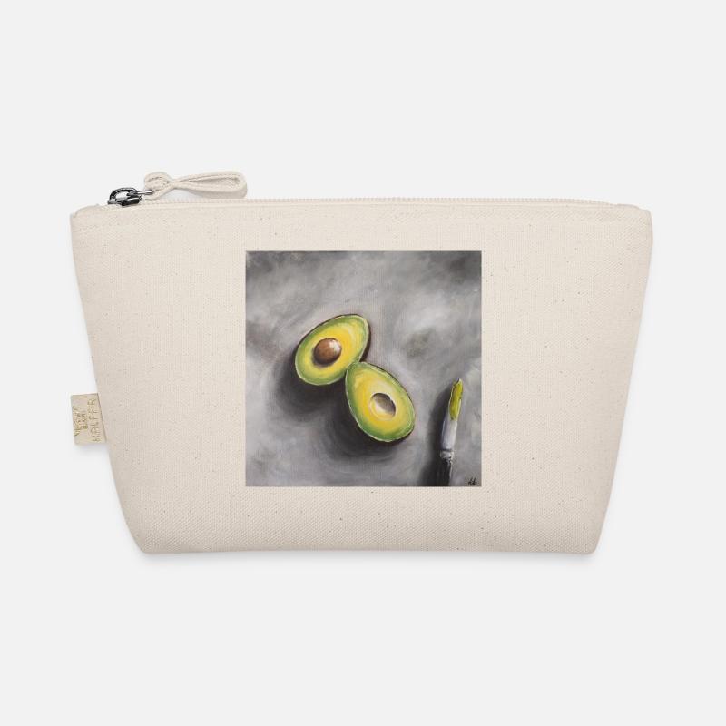 Illustration minimaliste de tranche d’avocat Trousse biologique