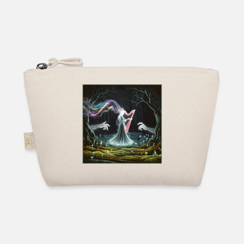 Conception de la sorcière de la harpe de la forêt enchantée - Trousse biologique - nature
