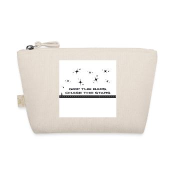Grip_the_bars _chase_the_stars - Organic Pouch - nature - Front
