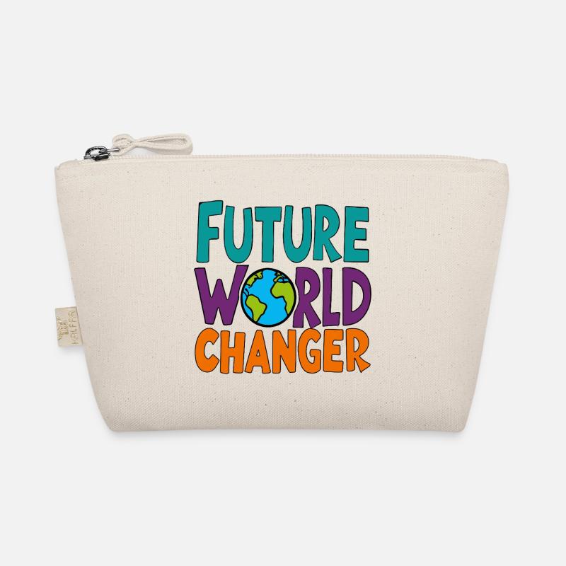 Future World Changer - Globus-Spruch Bio-Täschchen
