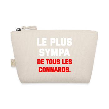 Design Humoristique Entêtement et Amitié - Trousse biologique - nature - Devant