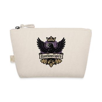 Ravenous Spirit – Crown & Raven - Organic Pouch - nature - Front