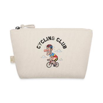 Humorous Grumpy Cycling T-Shirt - Organic Pouch - nature - Front