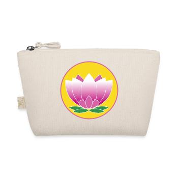 Lotus Flower Meditation - Organic Pouch - nature - Front