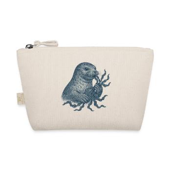Mystic Sea Otter with Tentacle Plant - Organic Pouch - nature - Front