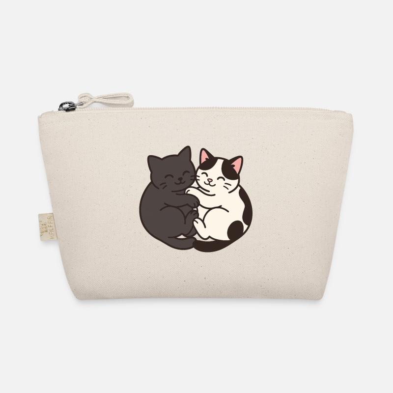 Katzen - Bio-Täschchen - Natur