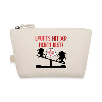 DIET SAYINGS - WEIGHT LOSS - SHARKS - Organic Pouch - nature - Front