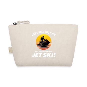 Ich kann dich wegen meines Jetskis nicht hören - Bio-Täschchen - Natur - Vorne