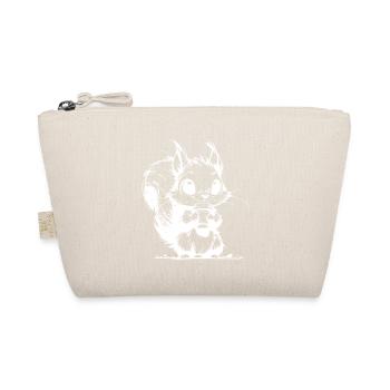 Coffee makes the squirrel awake and funny - Organic Pouch - nature - Front