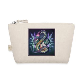 Mythical Serpent Guitar Illustration - Organic Pouch - nature - Front
