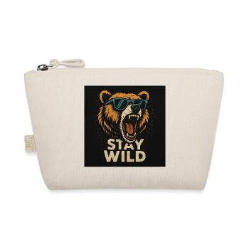 stay wild - Organic Pouch - nature - Front