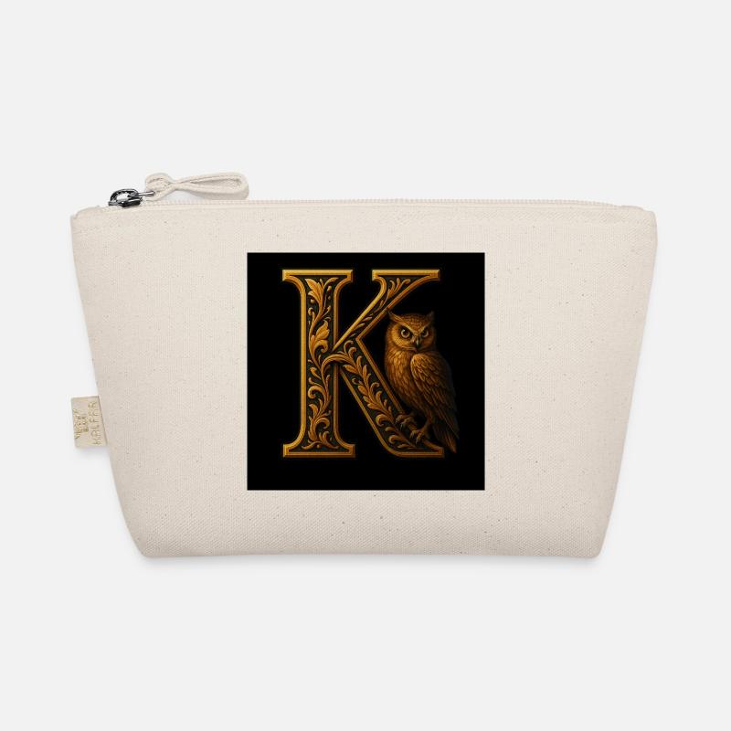 K – Magic Ornament with Owl Organic Pouch