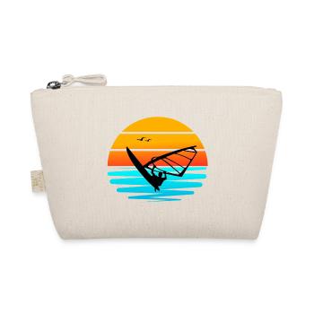 Windsurfen bei Sonnenuntergang - Bio-Täschchen - Natur - Vorne