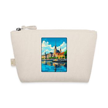 Koblenz Germany Vintage Travel Poster Cityscape - Organic Pouch - nature - Front