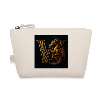 W – Ornement magique avec dragon - Trousse biologique - nature - Devant