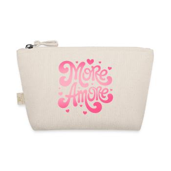 More Amore Hearts - Organic Pouch - nature - Front