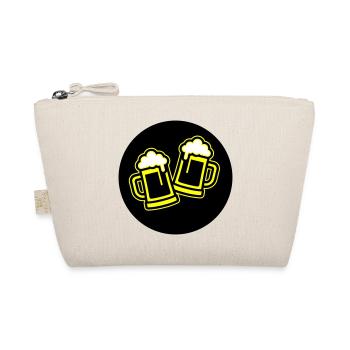 Toast à la bière symbole Chope à bière - Trousse biologique - nature - Devant