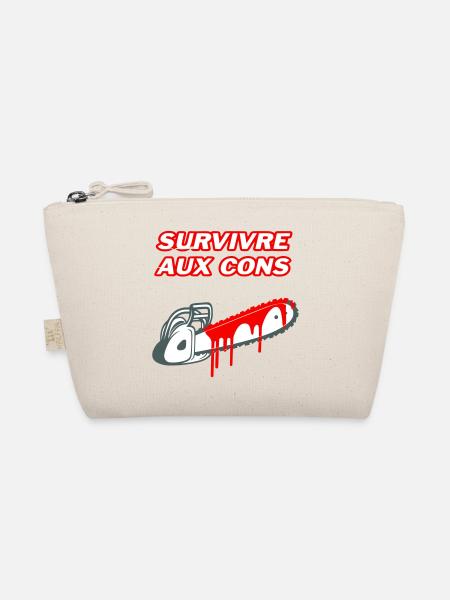 Survivre aux cons - Trousse biologique - nature - Devant