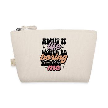 Classic expression in pastel shades - Organic Pouch - nature - Front
