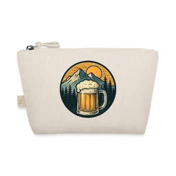 Chope de bière de forêt de montagne coucher de soleil - Trousse biologique - nature - Devant