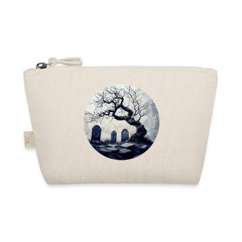 Forgotten gravesite with gnarled tree - Organic Pouch - nature - Front
