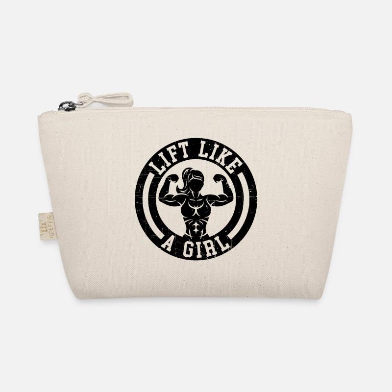 Heben Sie wie ein Mädchen Bio-Täschchen