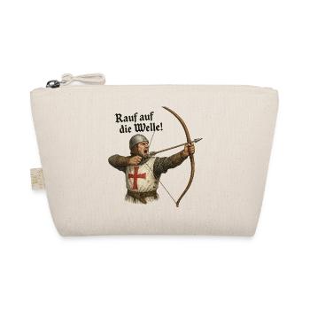 Archer – Get on the wave! - Organic Pouch - nature - Front