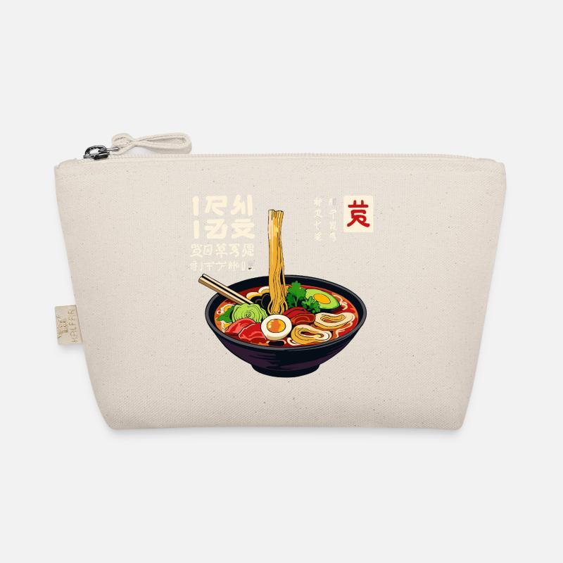 Bunte Ramen Schüssel Illustration Bio-Täschchen