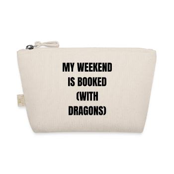 My Weekend is Booked.... - Bio-Täschchen - Natur - Vorne