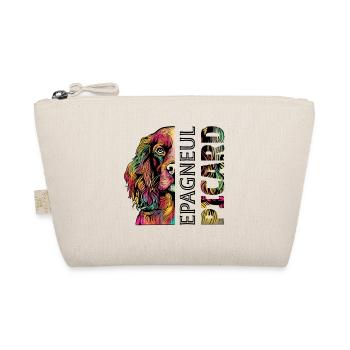 Coloured epagneul Picard - Organic Pouch - nature - Front