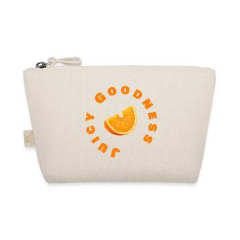 Citrus Vibe Retro T-Shirt - Bio-Täschchen - Natur - Vorne