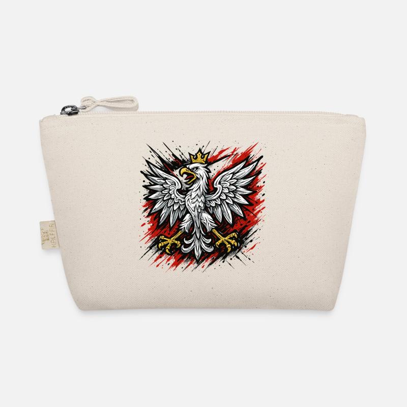 Pologne Polska Aigle drapeau patriotisme cadeau Trousse biologique