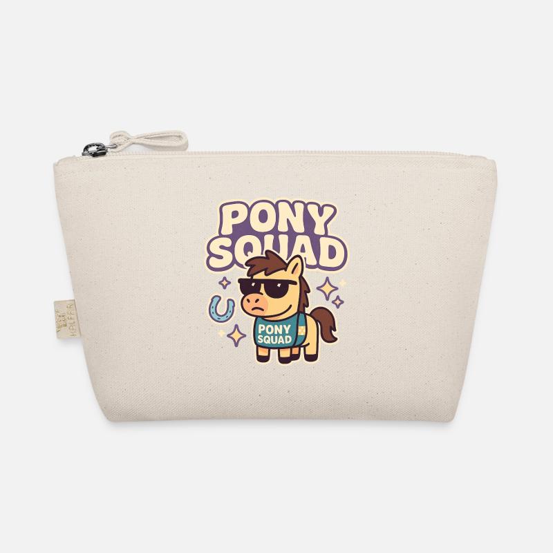 Conception de dessin animé Pony Squad Trousse biologique