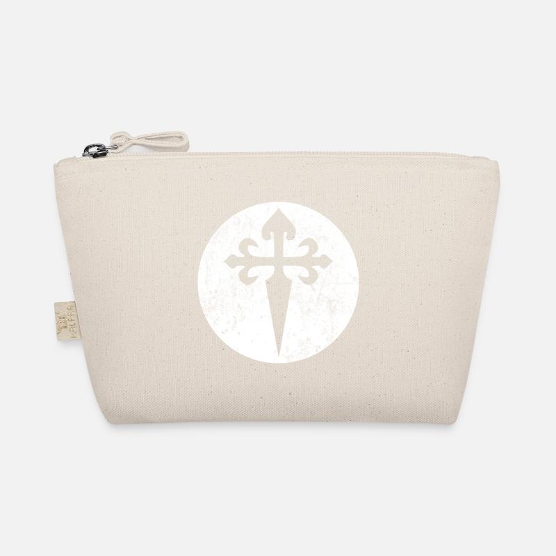 Croix de Saint-Jacques cercle blanc illustration Trousse biologique