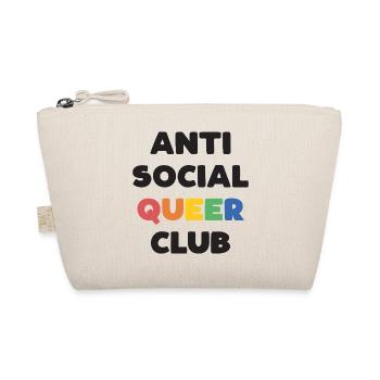 LGBTQ - Anti Social Queer Club - Organic Pouch - nature - Front