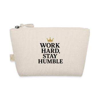 Motivational quote with crown - Organic Pouch - nature - Front