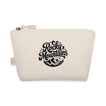Rocky Mountains - Souvenir Design - Organic Pouch - nature - Front