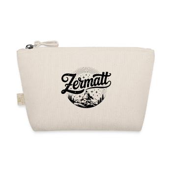 Zermatt - Souvenir Design - Organic Pouch - nature - Front