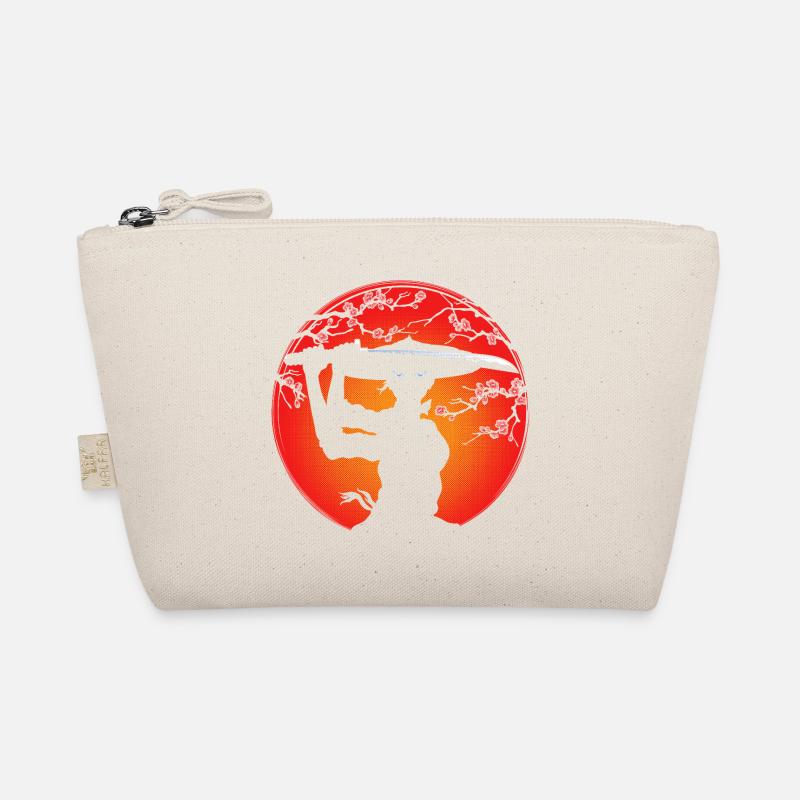 Samurai girl - Organic Pouch - nature