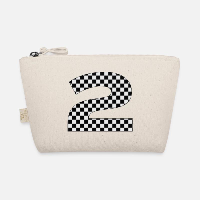 Checkerboard Pattern - Number 2 Organic Pouch